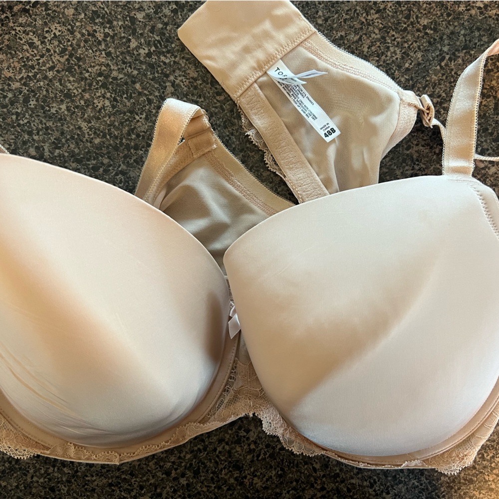 Torrid lace back smoothing bra